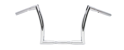 12" Z Bar 1" Chrome Dimpled TBW