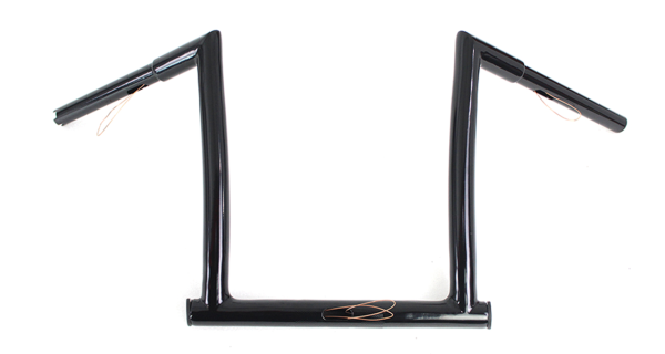 14" ChiZeled Bar 1.25" Black Dimpled TBW (IT)