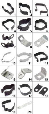 Taillight Wire Clip Green WLA42-52 (IT)