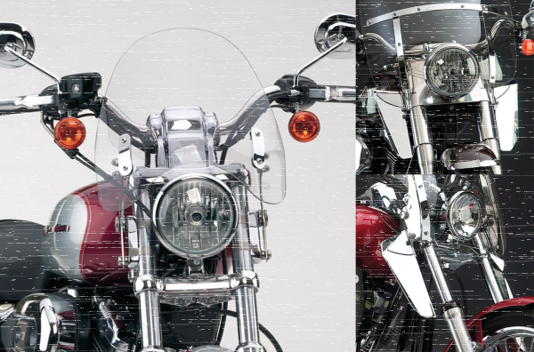 Quick Release screen Deflector Clear (IT)