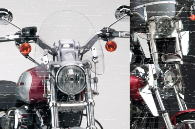 Quick Release screen Deflector Clear (IT)