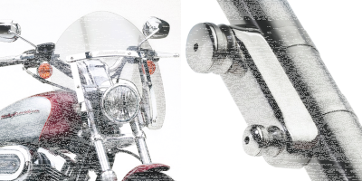 Switchblade Shorty Clear kit 39mm forks (IT)