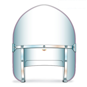 NC Heritage 5-Bolt HD Peaked Top Clear (IT)