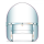 NC Heritage 5-Bolt HD Peaked Top Clear (IT)