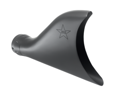 SHARKTAIL TIP BLACK 2.5" EA