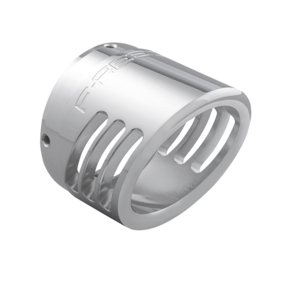 RACING TIP CHROME 4"