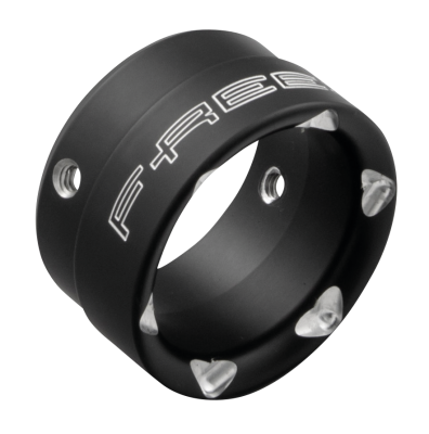 FREEDOM Black Star 2 1/2" end cap