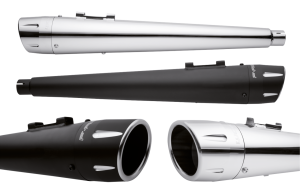 4.5" Combat Slip-Ons chrome FLH/T95-16