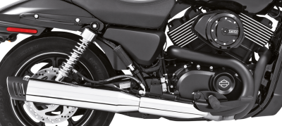 RACING SLIP-ON CHR/BLK TIP XG15-20 (IT)