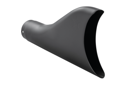 Sharktail pitch black end cap 2.125" (IT)