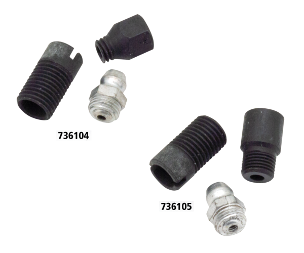 Brake drum grease nipple kit 45CI29-52 (IT)