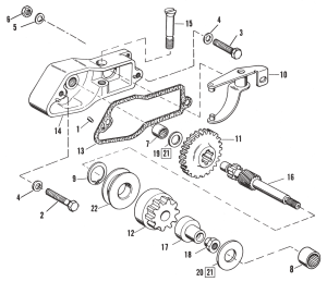 Starter jackshaft XL67-80 (IT)