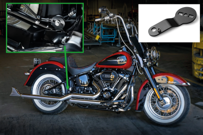 SADDLEBAG SUPPORT ADAPTER FLHC & FLSB