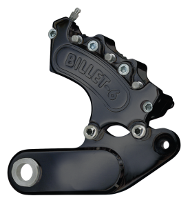 Billet 6 rear brake FXST84-e87 black (IT)