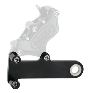 Billet rear Caliper bracket XL84-99 blck