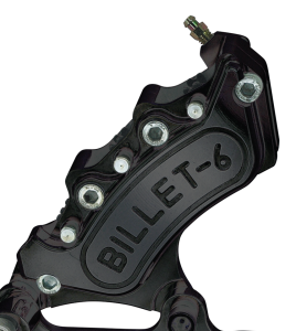 Billet 6 Calipers rear XL84-03 black