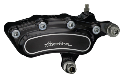Billet Slim R/H 6 piston fr 84-99 black (IT)