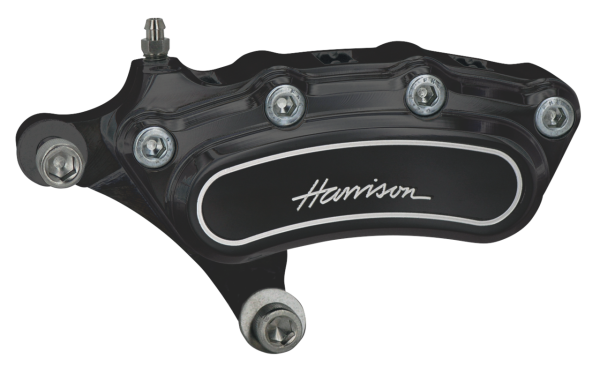 Billet Slim L/H 6 piston fr 84-99 black (IT)