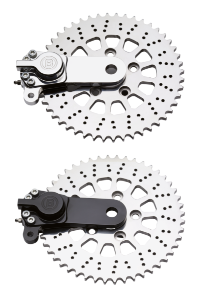 Harrison sprocketbrake polished L/H 2"I (IT)