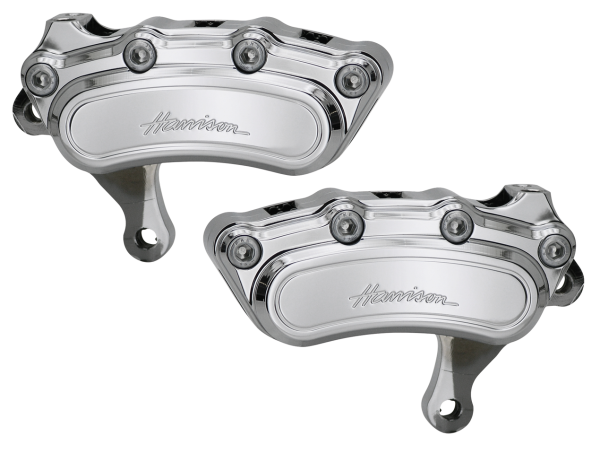 Slimline 6 frnt calipers 13" 00-up Chrom (IT)