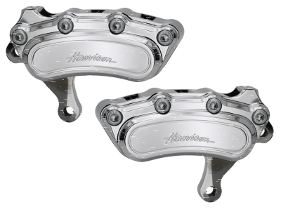 Slimline 6 frnt calipers 13" 00-up Chrom (IT)
