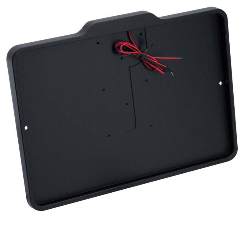 DMP License Frame DK Matt Black (IT)