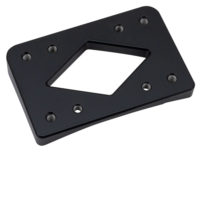 Rear fender licenseframe mount thin blk (IT)