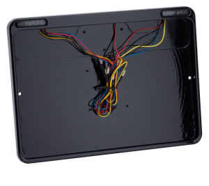 DMP 3-1 License Frame FR Gloss Black (IT)