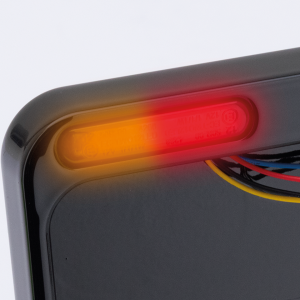 DMP 3-1 License Frame FR Gloss Black (IT)