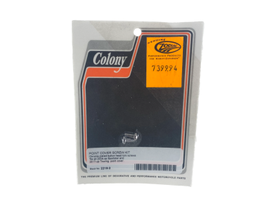 Chrome Torx button head ign.cvr screws (IT)