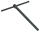 Allen T-bar wrench for wheel lug bolts