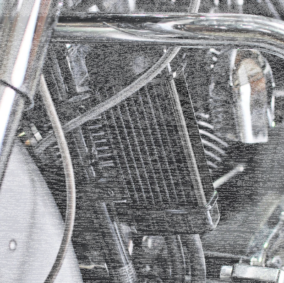 Jagg H-D Wideline Oil cooler kit (IT)