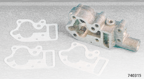 10pck Gasket pump cover 80-91 MYLAR #262 (IT)