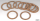 10pck Gasket inspection cvr 36-64 (cork) (IT)
