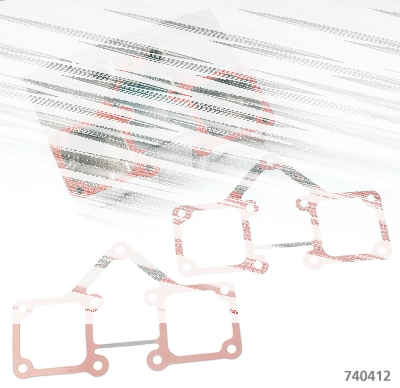 5pck Silicone gasket rocker cover Shove (IT)