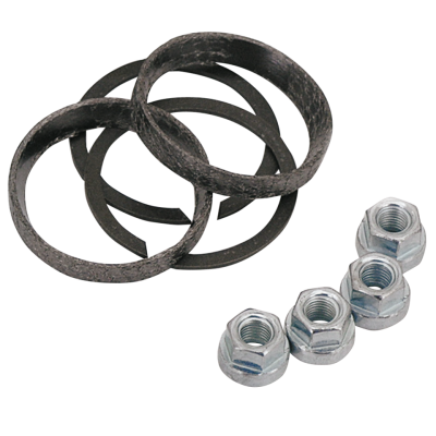 Exhaust Mount Kit, Graphite wired (IT)