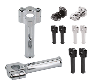 RSD MOTO RISER 1-1/2" TALL BLACK (IT)