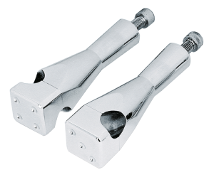 Kustom-Tech Lucky 7 risers 5" polished (IT)