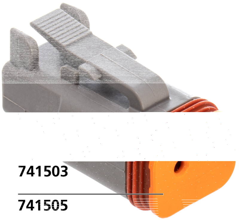Wedge for 2 pole socket housing (IT)