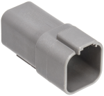 6 Pole grey pin housing
