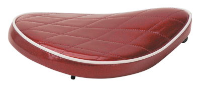 Solo seat small uni mount Red metalflake