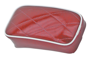 Pillion pad small uni mount Red flake (IT)