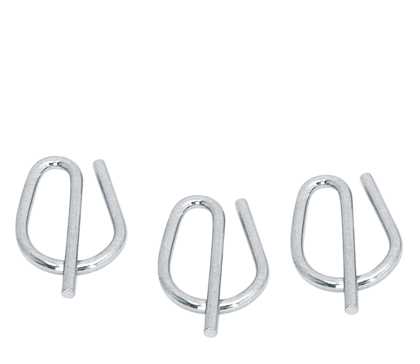 5pck Colony chrome rear axle spring clip (IT)