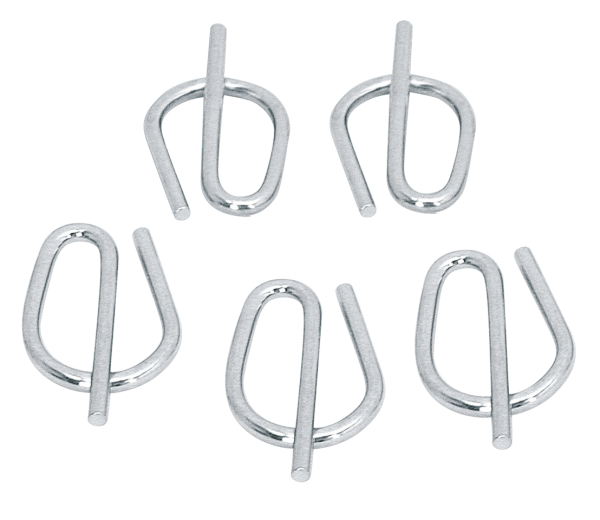 5pck Colony chrome rear axle spring clip (IT)
