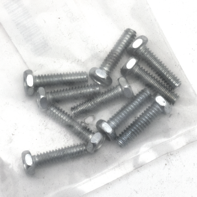 10pck hex bolt No. 10-24x3/4" UNC zinc (IT)