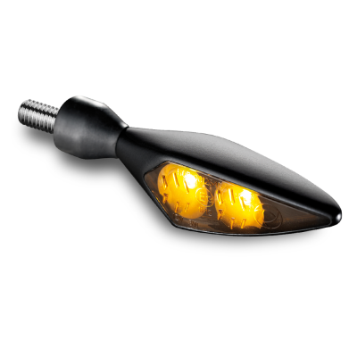 Kmann Micro Rhombus LED Dark FL/RR blk (IT)