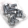 10pck hex bolt 1/4-20x5/8" UNC zinc (IT)