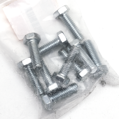 10pck hex bolt 5/16-18x1" UNC zinc (IT)