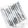 10pck hex bolt 5/16-18x3-1/4" UNC zinc