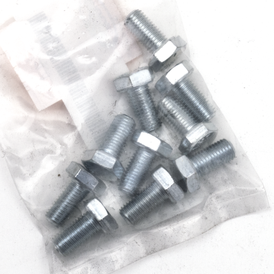 10pck hex bolt 5/16-24x5/8" UNF zinc (IT)